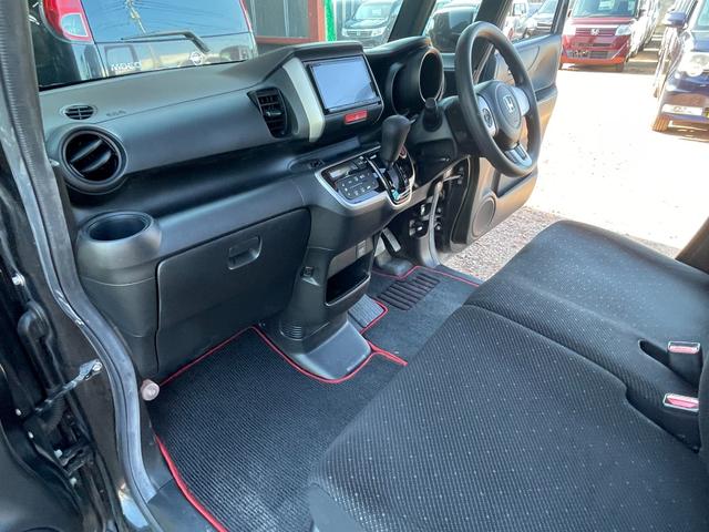 N-BOX G・Lパッケージ ETC バックカメラ 両側スライド・片側電動 ナビ TV オートライト スマートキー アイドリングストップ 電動格納ミラー ベンチシート CVT 盗難防止システム ABS ESC CD USB(63枚目)