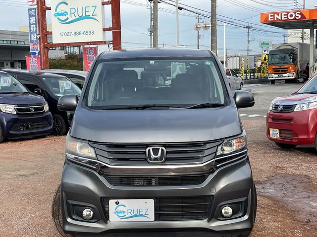 N-WGNカスタム G バックカメラ ナビ オートライト HID スマートキー アイドリングストップ ベンチシート CVT 盗難防止システム ABS ESC CD USB ミュージックプレイヤー接続可 アルミホイール(14枚目)