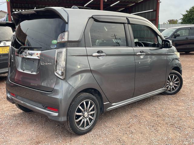 N-WGNカスタム G バックカメラ ナビ オートライト HID スマートキー アイドリングストップ ベンチシート CVT 盗難防止システム ABS ESC CD USB ミュージックプレイヤー接続可 アルミホイール(17枚目)