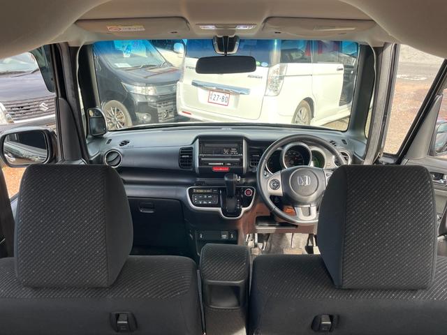 N-BOX G ターボSSパッケージ 4WD バックカメラ 両側電動スライドドア ナビ TV オートクルーズコントロール 衝突被害軽減システム オートライト HID スマートキー アイドリングストップ シートヒーター ベンチシート CVT(64枚目)