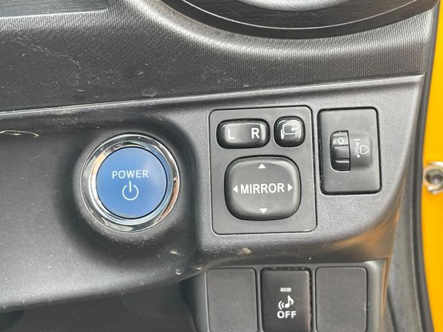 アクア S ETC ナビ TV スマートキー アイドリングストップ 電動格納ミラー シートヒーター CVT 衝突安全ボディ ABS ESC Bluetooth エアコン パワーステアリング パワーウィンドウ(8枚目)