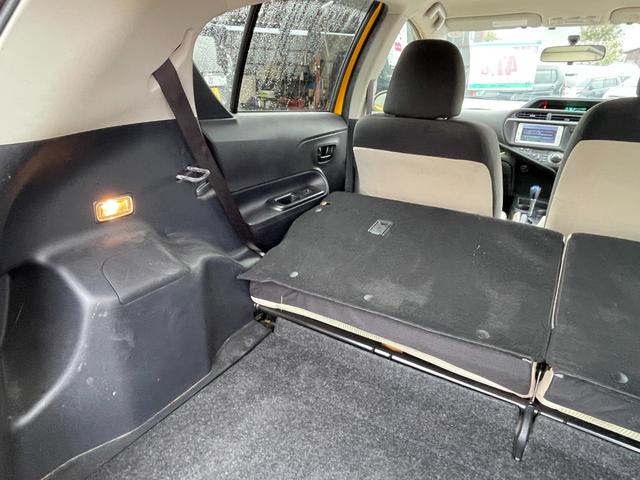 アクア S ETC ナビ TV スマートキー アイドリングストップ 電動格納ミラー シートヒーター CVT 衝突安全ボディ ABS ESC Bluetooth エアコン パワーステアリング パワーウィンドウ(45枚目)