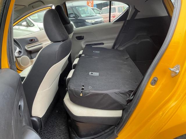 アクア S ETC ナビ TV スマートキー アイドリングストップ 電動格納ミラー シートヒーター CVT 衝突安全ボディ ABS ESC Bluetooth エアコン パワーステアリング パワーウィンドウ(46枚目)