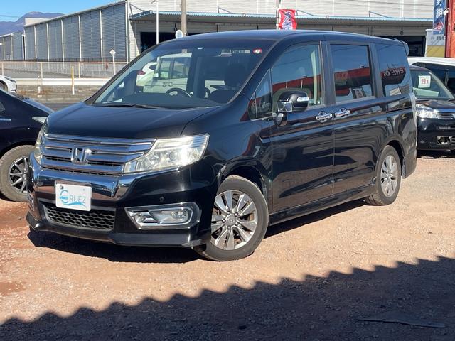 ステップワゴンスパーダ Ｚ　インターナビセレクション　ＥＴＣ　バックカメラ　ナビ　ＴＶ　クリアランスソナー　オートクルーズコントロール　両側電動スライドドア　ＨＩＤ　スマートキー　アイドリングストップ　後席モニター　３列シート　ＣＶＴ　アルミホイール（22枚目）