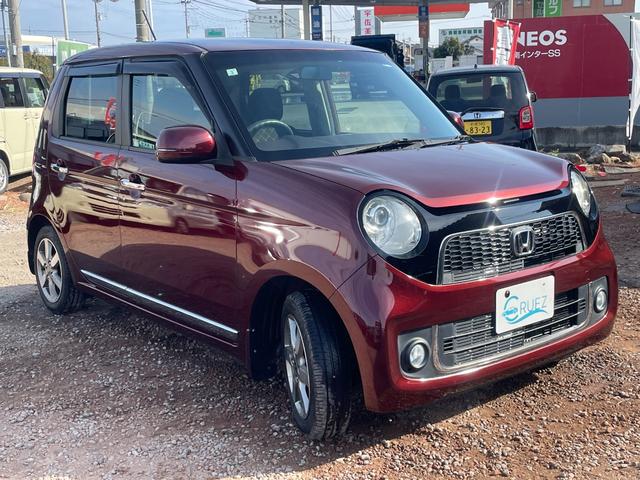 N-ONE プレミアム ツアラー ETC バックカメラ ナビ TV HID スマートキー アイドリングストップ ベンチシート CVT 盗難防止システム ABS ESC CD DVD再生 USB チップアップシート アルミホイール(14枚目)