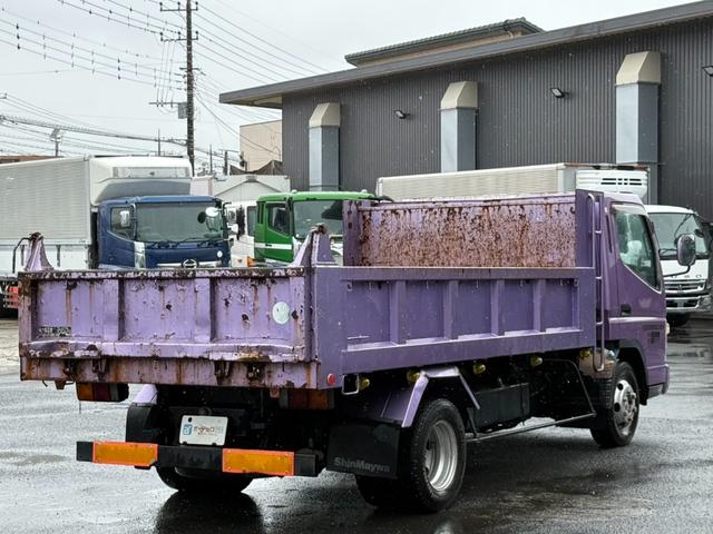 キャンター 　新明和　ＤＲ４－１７Ｓモデル　ロングダンプ　積載量３４５０ｋｇ　荷台内寸　長さ：４００ｃｍ　幅：１９９ｃｍ　６速マニュアル　４Ｍ５１型エンジン　１５５馬力（26枚目）