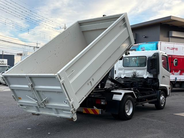 ヒノレンジャー アームロール ヒアブ製マルチリフト シングルホイスト 最大積載量4000kg 実走行10万キロ台 6速マニュアル コンテナサイズ:長さ352cm幅191cm高さ113cm コンテナメーカー:白川鉄工(5枚目)