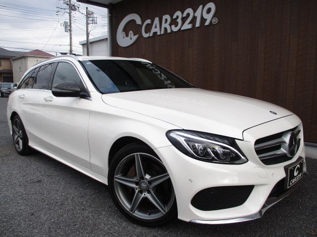 Ｃクラスステーションワゴン Ｃ２００　ステーションワゴン　スポーツ本革仕様　キーレスゴー　本革使用　レーダーセーフティパッケージ　ＬＥＤインテリジェントシステム　ＡＭＧスタイリングパッケージ　ＬＥＤインテリジェントライトシステム　パワーバックドア　　サブコン　カーボンカバー（2枚目）
