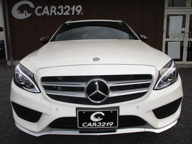 Ｃクラスステーションワゴン Ｃ２００　ステーションワゴン　スポーツ本革仕様　キーレスゴー　本革使用　レーダーセーフティパッケージ　ＬＥＤインテリジェントシステム　ＡＭＧスタイリングパッケージ　ＬＥＤインテリジェントライトシステム　パワーバックドア　　サブコン　カーボンカバー（3枚目）