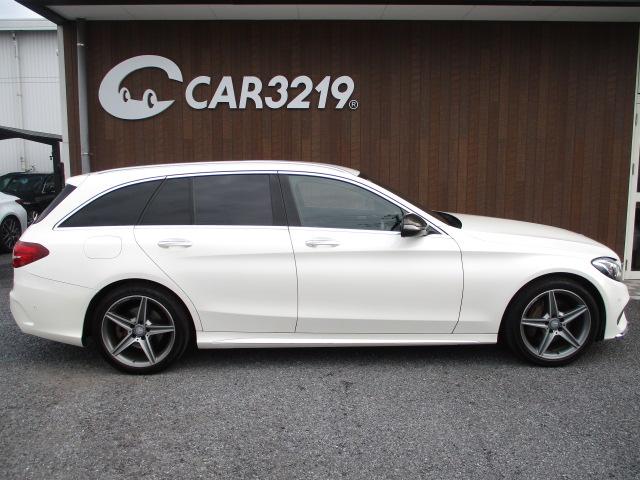 Ｃクラスステーションワゴン Ｃ２００　ステーションワゴン　スポーツ本革仕様　キーレスゴー　本革使用　レーダーセーフティパッケージ　ＬＥＤインテリジェントシステム　ＡＭＧスタイリングパッケージ　ＬＥＤインテリジェントライトシステム　パワーバックドア　　サブコン　カーボンカバー（6枚目）