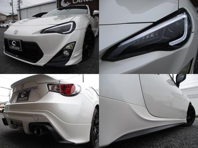 ８６ ＧＴ　６速ＭＴ　ＴＲＤフルエアロ　ＴＲＤ車高調　強化クラッチ　ＨＫＳマフラー　機械式ＬＳＤ　ＢＬＩＴＺ３連追加メーター　クスコオイルキャッチタンク　外ヘッドライト　スマートキー＆Ｐスタート　スピンターンノブ（2枚目）