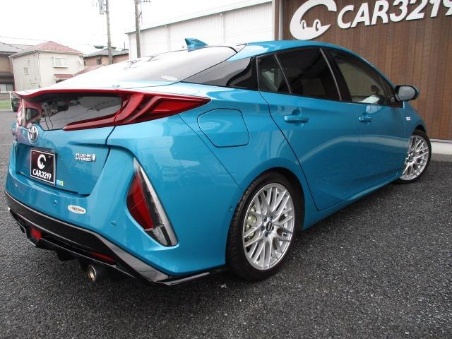 プリウスPHV  SilkBlazeフロントエアロ AIMGAINリアエアロ BBS製18AW プリクラッシュセーフティ ビルシュタイン車高調 レーダークルーズ 社外エアクリーナー BSM LKA ステアリングヒーター(12枚目)