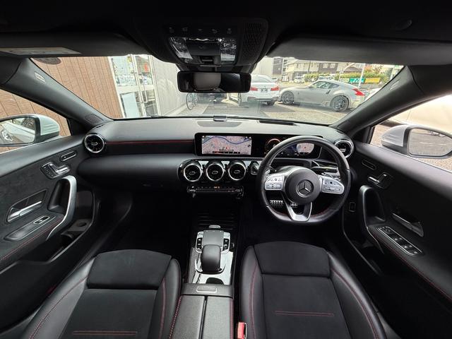 Ａクラスセダン Ａ２５０　４マチックセダン　ＡＭＧライン　パノラマスライディングルーフ／全周囲カメラ／ヘッドアップディスプレイ／ブラインドスポット／レーダークルーズ／ワイヤレス充電／内装ブラック　アドバンスＰＫＧ　レーダーセーフティＰＫＧ　ナビゲーションＰＫ（12枚目）