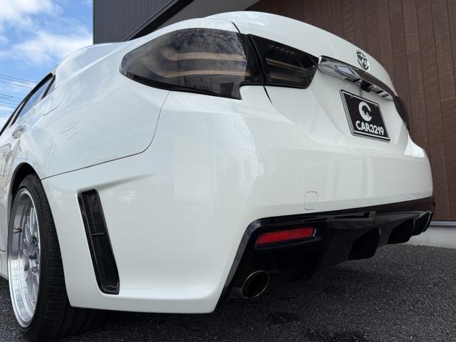 マークＸ ２５０Ｇ　リラックスセレクション・ブラックリミテッド　サンルーフ　後期仕様　モデリスタフルエアロ　車高調　１９インチＡＷ　社外ヘッドライト　社外テールレンズ　前後流れウィンカー　ナビ　Ｂカメラ　ＴＶ　Ｂｌｕｅｔｏｏｔｈ　ＤＶＤ再生　ＥＴＣ　パワーシート（5枚目）