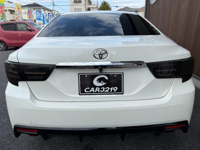 マークＸ ２５０Ｇ　リラックスセレクション・ブラックリミテッド　サンルーフ　後期仕様　モデリスタフルエアロ　車高調　１９インチＡＷ　社外ヘッドライト　社外テールレンズ　前後流れウィンカー　ナビ　Ｂカメラ　ＴＶ　Ｂｌｕｅｔｏｏｔｈ　ＤＶＤ再生　ＥＴＣ　パワーシート（11枚目）