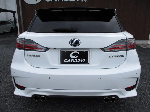 CT CT200h Fスポーツ 後期型 TRD4本出し S/Rエアロ ルーフ黒ツートン Fスポーツ専用スピンドル クリアランスソナー パワーシート ナビ変色無し スマートキー シートヒーター Bluetooth 17インチ専用AW(6枚目)