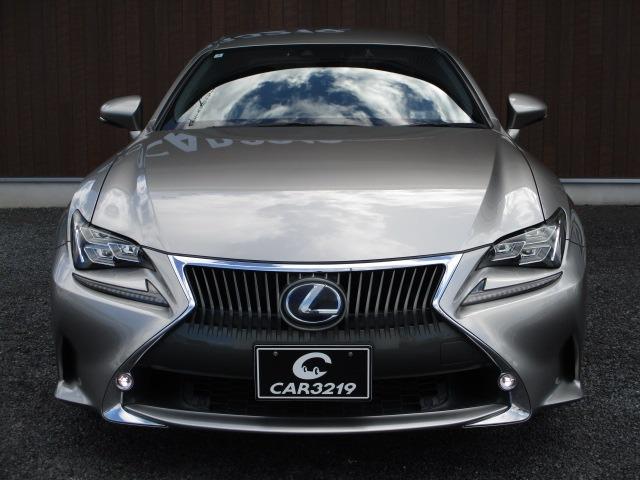 RC RC300h バージョンL 黒革シート OP三眼LEDヘッドライト OPプリクラッシュセーフティ OP19インチAW レーダークルーズ シートヒーター&ベンチレーション クリアランスソナー(3枚目)