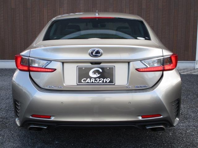 RC RC300h バージョンL 黒革シート OP三眼LEDヘッドライト OPプリクラッシュセーフティ OP19インチAW レーダークルーズ シートヒーター&ベンチレーション クリアランスソナー(4枚目)