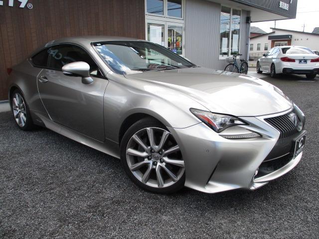 RC RC300h バージョンL 黒革シート OP三眼LEDヘッドライト OPプリクラッシュセーフティ OP19インチAW レーダークルーズ シートヒーター&ベンチレーション クリアランスソナー(5枚目)