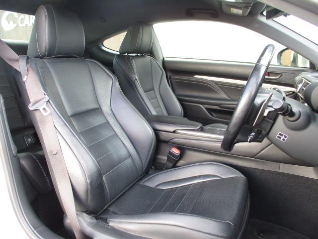 RC RC300h バージョンL 黒革シート OP三眼LEDヘッドライト OPプリクラッシュセーフティ OP19インチAW レーダークルーズ シートヒーター&ベンチレーション クリアランスソナー(9枚目)