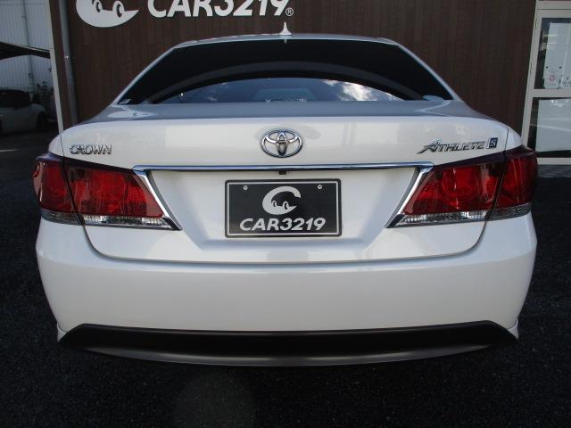 クラウン アスリートS 黒レザー調シートカバー クルーズコントロール Bluetooth スマートキー 純正17インチAW プッシュスタート オートエアコン 純正ナビ バックカメラ ビルトインETC(3枚目)