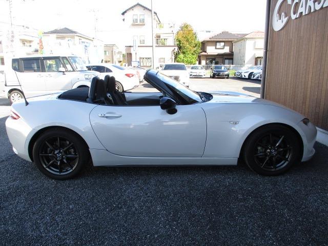 ロードスター Sスペシャルパッケージ 6速MT TEIN車高調ローダウン スマートキー&プッシュスタート マツコネナビ Bluetooth ETC(9枚目)