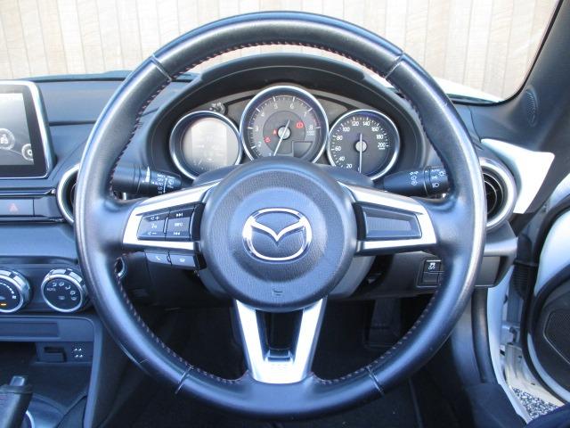 ロードスター Sスペシャルパッケージ 6速MT TEIN車高調ローダウン スマートキー&プッシュスタート マツコネナビ Bluetooth ETC(14枚目)