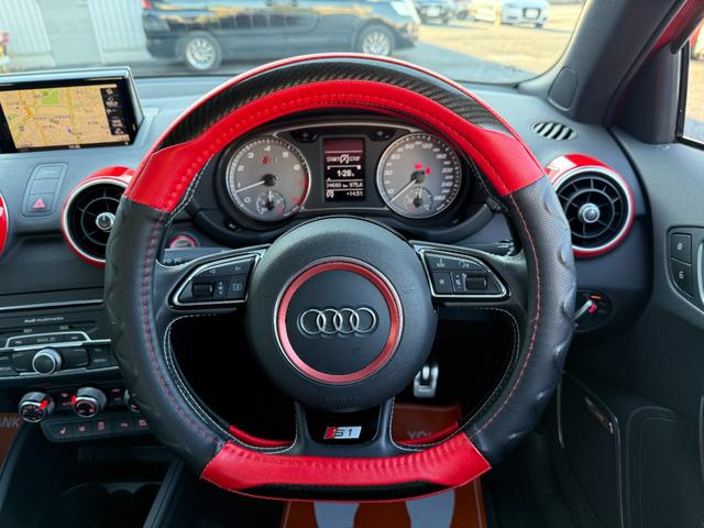 Ｓ１スポーツバック ベースグレード　６速ＭＴ　レザーパッケージ　ＢＯＳＥサウンド　レッドブレーキキャリパー　コントラストルーフ　純正ナビ　Ｂｌｕｅｔｏｏｔｈ　地デジ　ＥＴＣ　ドラレコ　クリアランスソナー　純正１８インチＡＷ　ＨＩＤライト（19枚目）