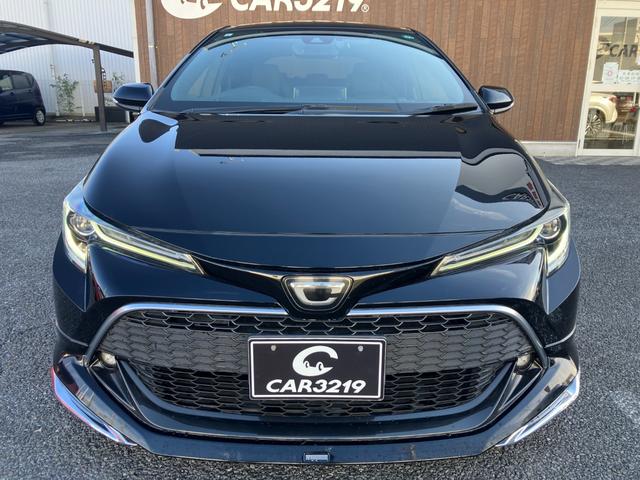 カローラスポーツ G Z 6速MT モデリスタエアロ クスコ車高調ローダウン 社外リアスポイラー トヨタセーフティセンス レーダークルーズ ヘッドアップディスプレイ レーンキープ LEDヘッドライト ナビ Bluetooth(5枚目)