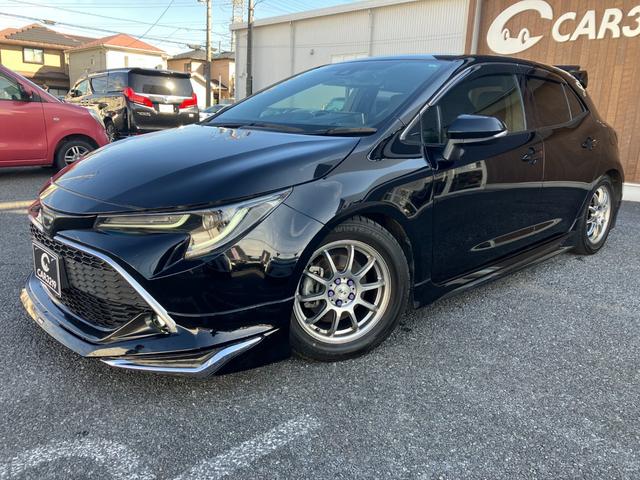 カローラスポーツ G Z 6速MT モデリスタエアロ クスコ車高調ローダウン 社外リアスポイラー トヨタセーフティセンス レーダークルーズ ヘッドアップディスプレイ レーンキープ LEDヘッドライト ナビ Bluetooth(11枚目)