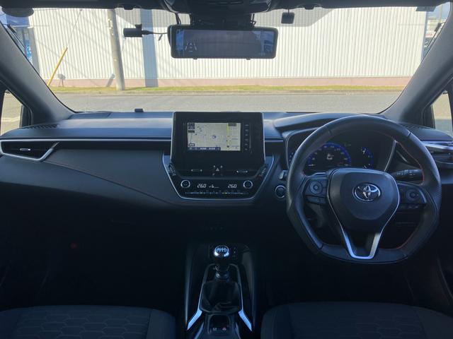 カローラスポーツ G Z 6速MT モデリスタエアロ クスコ車高調ローダウン 社外リアスポイラー トヨタセーフティセンス レーダークルーズ ヘッドアップディスプレイ レーンキープ LEDヘッドライト ナビ Bluetooth(19枚目)