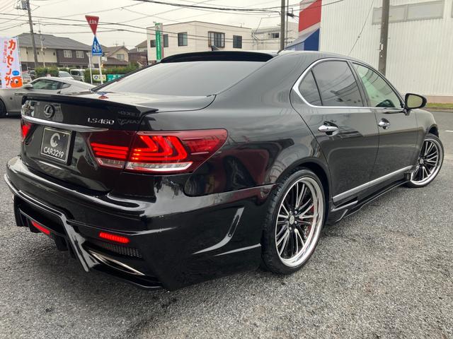 ＬＳ ＬＳ４６０　Ｉパッケージ　革シート　ＢＬＡＣＫ－ＰＥＡＲＬコンプリート　フルエアロ　ジュエリーラインダイヤモンドシリーズ　レクサスプレミアムサウンドシステム　シートヒーター＆ベンチレーション　エアサス　サスコン（12枚目）
