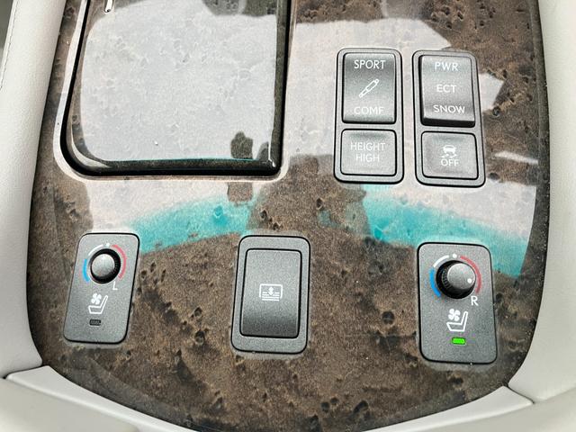 ＬＳ ＬＳ４６０　Ｉパッケージ　革シート　ＢＬＡＣＫ－ＰＥＡＲＬコンプリート　フルエアロ　ジュエリーラインダイヤモンドシリーズ　レクサスプレミアムサウンドシステム　シートヒーター＆ベンチレーション　エアサス　サスコン（17枚目）