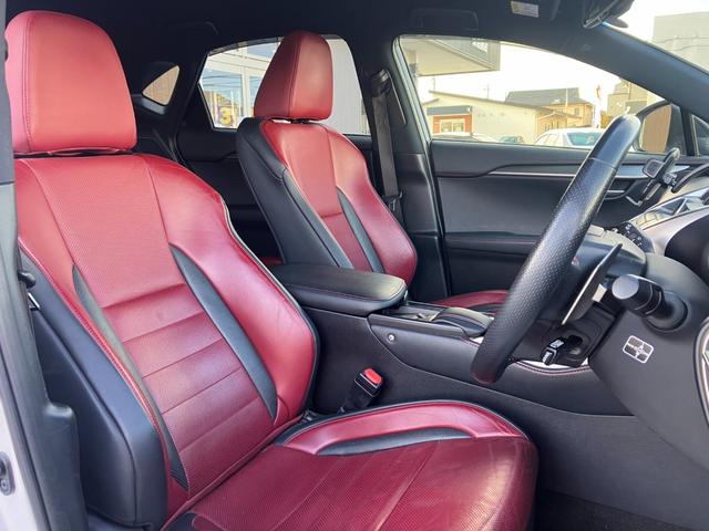 ＮＸ ＮＸ２００ｔ　Ｆスポーツ　赤革　ＡＩＭＧＡＩＮエアロ　フルエアロ　三眼ＬＥＤヘッドライト　追従クルコン　プリクラッシュセーフティ　電子パーキング　シートヒーター＆ベンチレーション　社外２０インチＡＷ　スマートキー（16枚目）