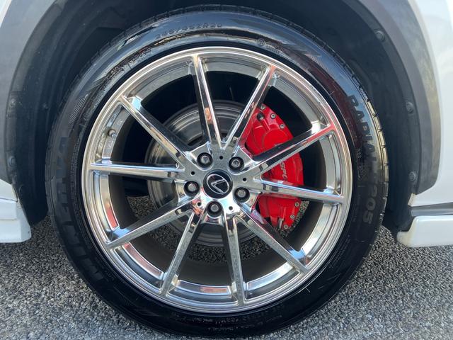 ＮＸ ＮＸ２００ｔ　Ｆスポーツ　赤革　ＡＩＭＧＡＩＮエアロ　フルエアロ　三眼ＬＥＤヘッドライト　追従クルコン　プリクラッシュセーフティ　電子パーキング　シートヒーター＆ベンチレーション　社外２０インチＡＷ　スマートキー（22枚目）