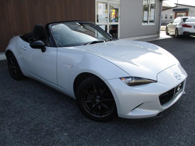 ロードスター 　６速ＭＴ　スマートキー　ＬＥＤヘッドライト　純正１６インチＡＷ　幌開閉動作確認済み（8枚目）