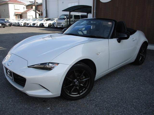 ロードスター 　６速ＭＴ　スマートキー　ＬＥＤヘッドライト　純正１６インチＡＷ　幌開閉動作確認済み（10枚目）