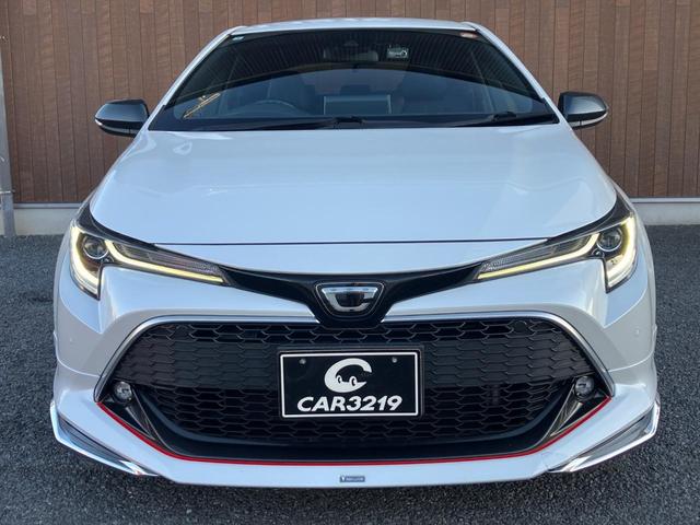 カローラスポーツ Ｇ　スタイルパッケージ　６速ＭＴ　フルエアロ　モデリスタ　特別仕様車　ＢＲＡＳＨマフラー　ハーフレザーシート　プリクラッシュセーフティ　レーダークルーズ　クリアランスソナー　レーンキープ　フルセグ　バックカメラ（10枚目）