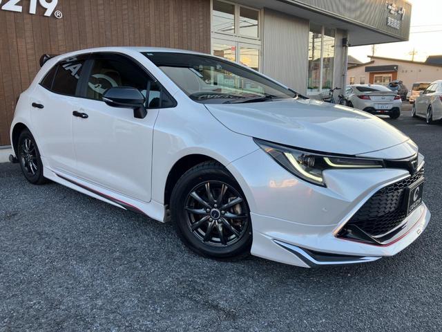 カローラスポーツ Ｇ　スタイルパッケージ　６速ＭＴ　フルエアロ　モデリスタ　特別仕様車　ＢＲＡＳＨマフラー　ハーフレザーシート　プリクラッシュセーフティ　レーダークルーズ　クリアランスソナー　レーンキープ　フルセグ　バックカメラ（13枚目）