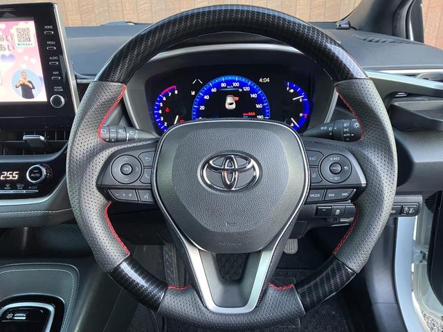 カローラスポーツ Ｇ　スタイルパッケージ　６速ＭＴ　フルエアロ　モデリスタ　特別仕様車　ＢＲＡＳＨマフラー　ハーフレザーシート　プリクラッシュセーフティ　レーダークルーズ　クリアランスソナー　レーンキープ　フルセグ　バックカメラ（24枚目）