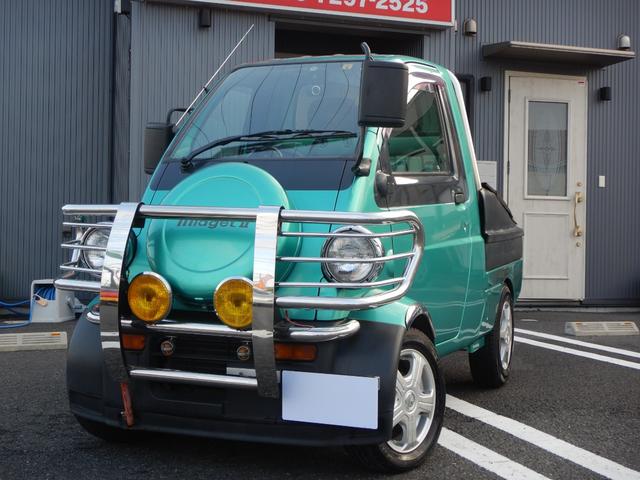 ミゼットII Ｒタイプ　５ＭＴ載せ替え　タコメーター　グリルガード　実走行２０９３０Ｋｍ　社外アルミ　ＮＡＲＤＩ革巻きステアリング　クーラー（34枚目）