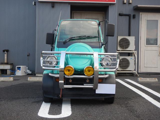 ミゼットII Ｒタイプ　５ＭＴ載せ替え　タコメーター　グリルガード　実走行２０９３０Ｋｍ　社外アルミ　ＮＡＲＤＩ革巻きステアリング　クーラー（41枚目）