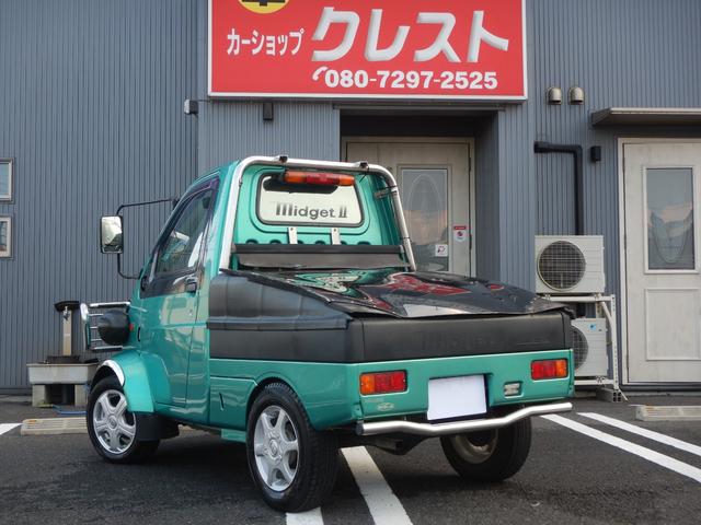 ミゼットII Ｒタイプ　５ＭＴ載せ替え　タコメーター　グリルガード　実走行２０９３０Ｋｍ　社外アルミ　ＮＡＲＤＩ革巻きステアリング　クーラー（64枚目）
