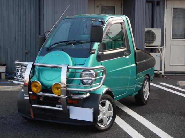 ミゼットII Ｒタイプ　５ＭＴ載せ替え　タコメーター　グリルガード　実走行２０９３０Ｋｍ　社外アルミ　ＮＡＲＤＩ革巻きステアリング　クーラー（70枚目）
