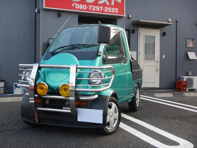 ミゼットII Ｒタイプ　５ＭＴ載せ替え　タコメーター　グリルガード　実走行２０９３０Ｋｍ　社外アルミ　ＮＡＲＤＩ革巻きステアリング　クーラー（72枚目）