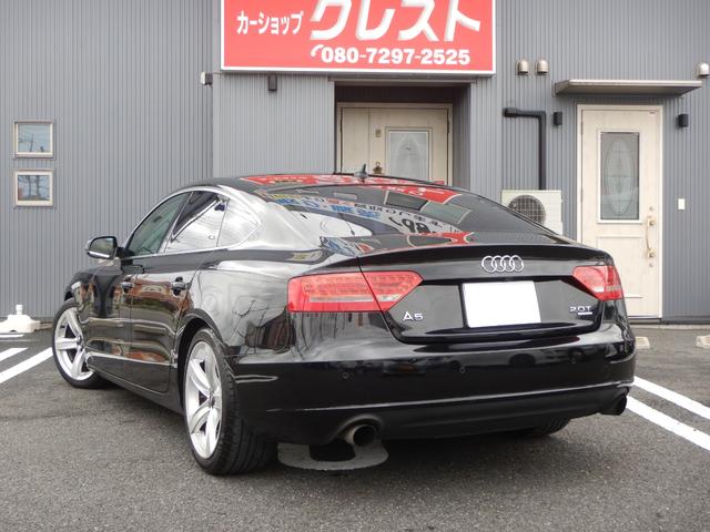 A5スポーツバック 2.0TFSIクワトロ ターボ フロントスポイラー パドルシフト マニュアルモード バックカメラ付きナビ 前後クリアランスソナー 本革パワーシート シートヒター(31枚目)