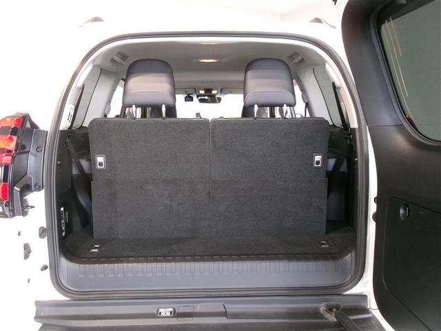 ランドクルーザープラド TX Lパッケージ マットブラックエディション 革シート サンルーフ 4WD メモリーナビ ミュージックプレイヤー接続可 バックカメラ 衝突被害軽減システム ETC LEDヘッドランプ 乗車定員7人 3列シート 記録簿 ディーゼル(16枚目)