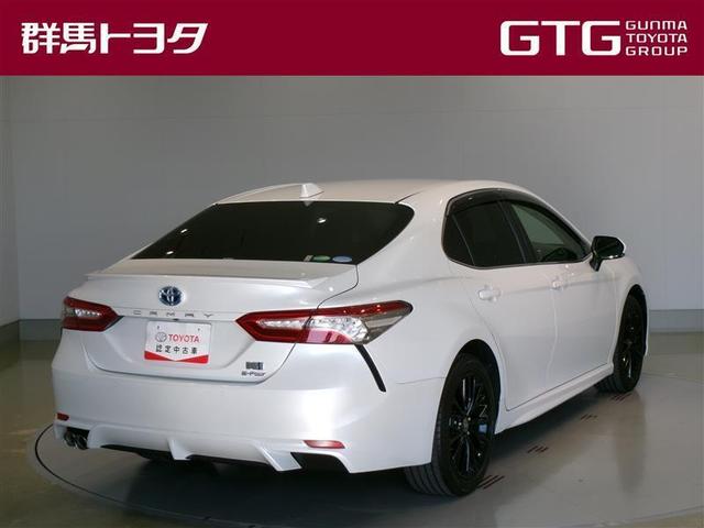 カムリ WSブラックエディション 革シート 4WD フルセグ メモリーナビ DVD再生 ミュージックプレイヤー接続可 バックカメラ 衝突被害軽減システム ETC LEDヘッドランプ ワンオーナー(3枚目)