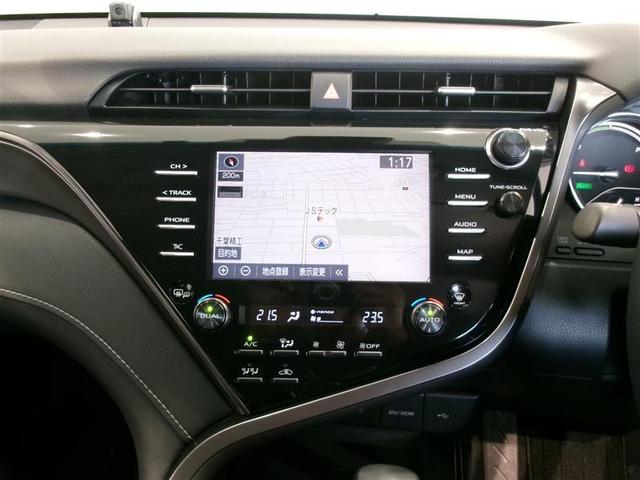 カムリ WSブラックエディション 革シート 4WD フルセグ メモリーナビ DVD再生 ミュージックプレイヤー接続可 バックカメラ 衝突被害軽減システム ETC LEDヘッドランプ ワンオーナー(7枚目)