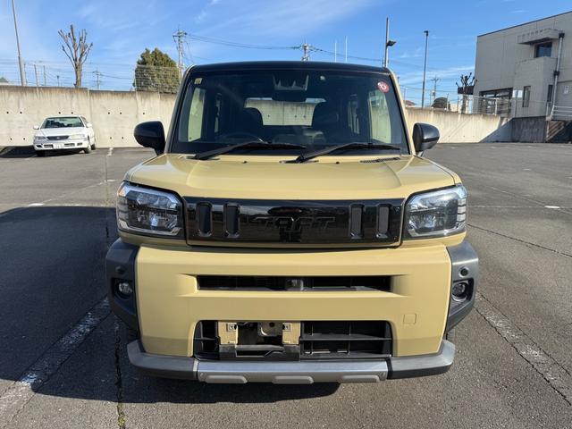 タフト Gターボ 全方位カメラ クルーズコントロール ETC ガラスルーフ 左右シートヒーター レーンアシスト オートライト オートハイビーム ABS 衝突被害軽減システム 横滑り防止装置 電動格納ミラー スマートキー(3枚目)